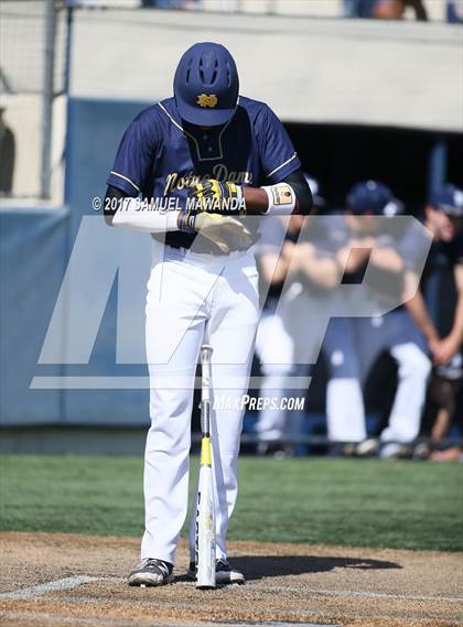 Thumbnail 3 in Xavier Prep vs Notre Dame (SO) photogallery.