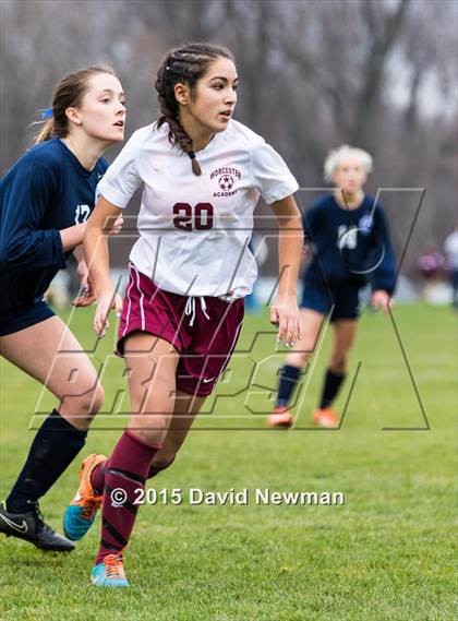 Thumbnail 3 in Phillips Academy vs. Worcester Academy (NEPSAC Class A Final) photogallery.