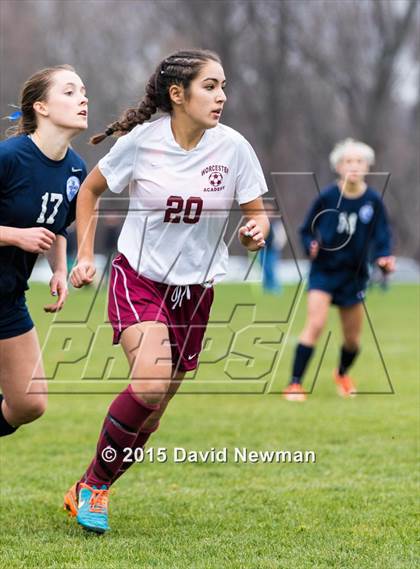 Thumbnail 2 in Phillips Academy vs. Worcester Academy (NEPSAC Class A Final) photogallery.