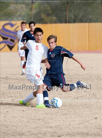 Thumbnail 1 in Sahuaro vs. Tucson (Chris Mair Tournament) photogallery.