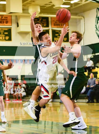 Thumbnail 1 in Mountain Ridge vs Scottsdale Christian Academy (Horizon Holiday Hoops Tournament) photogallery.