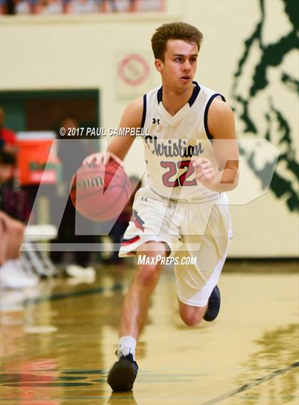 Thumbnail 1 in Mountain Ridge vs Scottsdale Christian Academy (Horizon Holiday Hoops Tournament) photogallery.