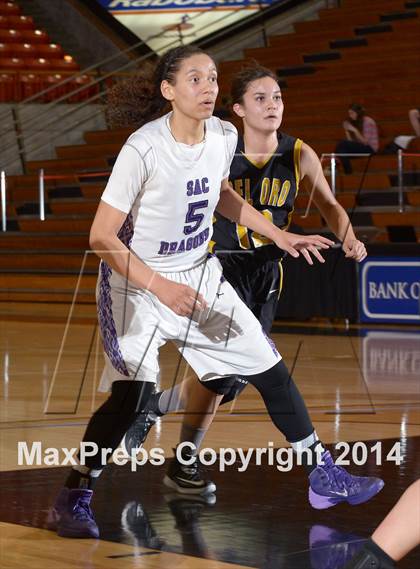 Thumbnail 2 in Del Oro vs Sacramento (CIF SJS D2 Playoff) photogallery.