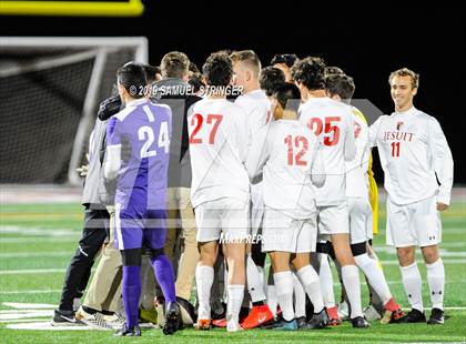 Thumbnail 2 in Jesuit vs. Turlock (CIF SJS D1 Final) photogallery.