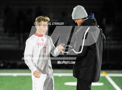 Thumbnail 3 in Jesuit vs. Turlock (CIF SJS D1 Final) photogallery.