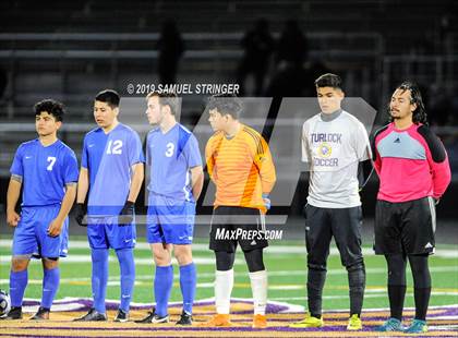 Thumbnail 3 in Jesuit vs. Turlock (CIF SJS D1 Final) photogallery.
