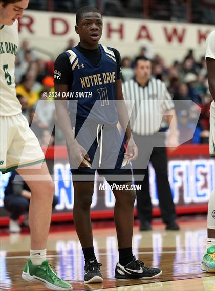 Thumbnail 1 in Notre Dame vs. Norte Dame Catholic (CIAC Division I Semifinal) photogallery.