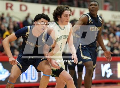 Thumbnail 1 in Notre Dame vs. Norte Dame Catholic (CIAC Division I Semifinal) photogallery.