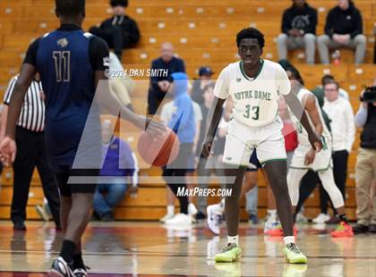 Thumbnail 1 in Notre Dame vs. Norte Dame Catholic (CIAC Division I Semifinal) photogallery.