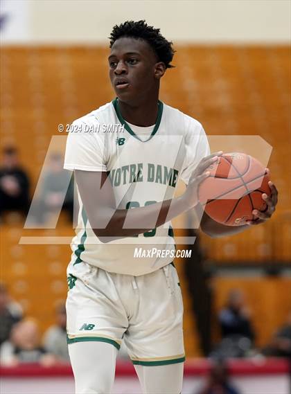 Thumbnail 1 in Notre Dame vs. Norte Dame Catholic (CIAC Division I Semifinal) photogallery.