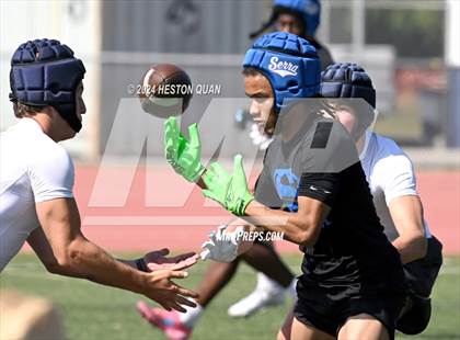 Thumbnail 3 in Serra vs. Corona del Mar (Brave 8 Invitational) photogallery.