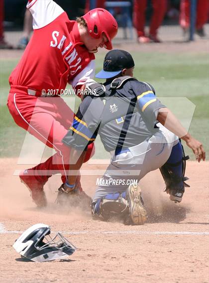 Thumbnail 1 in Moreno Valley vs. Santa Maria (CIF SS Division 6 Final) photogallery.