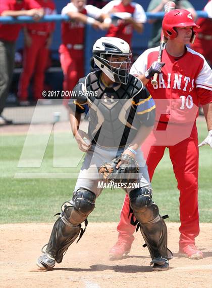 Thumbnail 3 in Moreno Valley vs. Santa Maria (CIF SS Division 6 Final) photogallery.