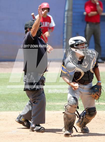 Thumbnail 3 in Moreno Valley vs. Santa Maria (CIF SS Division 6 Final) photogallery.