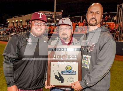 Thumbnail 3 in Torrance vs. Etiwanda (CIF SS DIV 2 Championship Awards) photogallery.