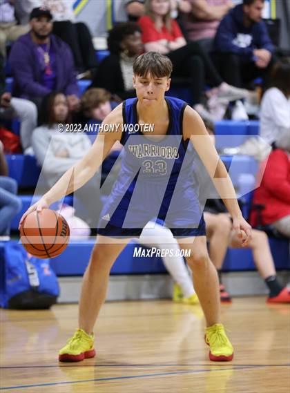 Thumbnail 2 in Fayetteville Christian vs  Cape Fear Christian Academy (Senior Classic Tournament)  photogallery.