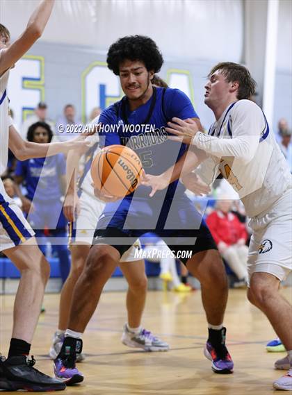 Thumbnail 3 in Fayetteville Christian vs  Cape Fear Christian Academy (Senior Classic Tournament)  photogallery.