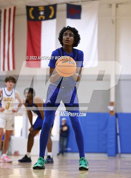 Thumbnail 3 in Fayetteville Christian vs  Cape Fear Christian Academy (Senior Classic Tournament)  photogallery.
