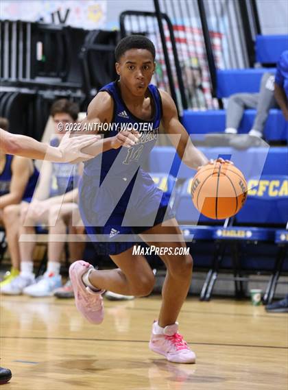 Thumbnail 3 in Fayetteville Christian vs  Cape Fear Christian Academy (Senior Classic Tournament)  photogallery.