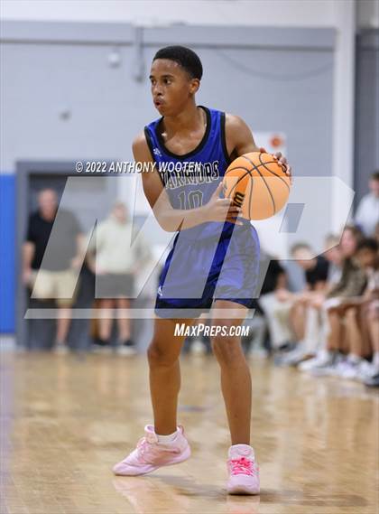 Thumbnail 2 in Fayetteville Christian vs  Cape Fear Christian Academy (Senior Classic Tournament)  photogallery.