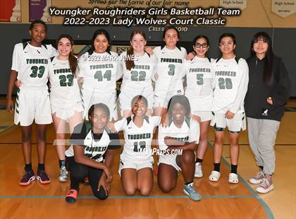 Thumbnail 1 in Chaparral vs. Youngker (Lady Wolves Court Classic) photogallery.