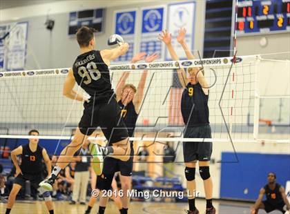 Thumbnail 2 in Saddleback Valley Christian vs. Crean Lutheran (CIF SS D4 Final) photogallery.