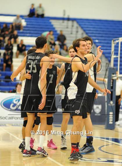 Thumbnail 3 in Saddleback Valley Christian vs. Crean Lutheran (CIF SS D4 Final) photogallery.