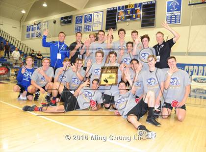 Thumbnail 2 in Saddleback Valley Christian vs. Crean Lutheran (CIF SS D4 Final) photogallery.