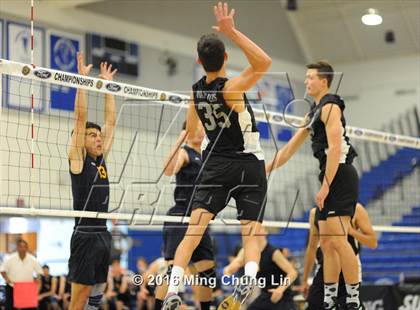 Thumbnail 1 in Saddleback Valley Christian vs. Crean Lutheran (CIF SS D4 Final) photogallery.