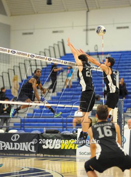 Thumbnail 3 in Saddleback Valley Christian vs. Crean Lutheran (CIF SS D4 Final) photogallery.