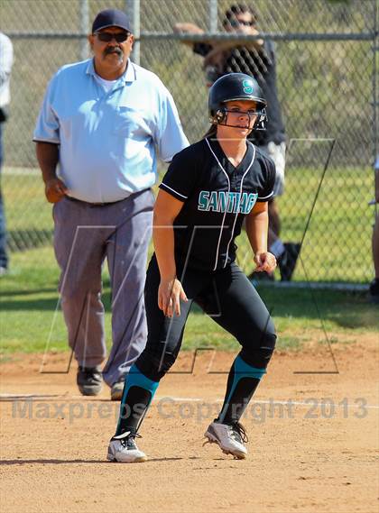 Thumbnail 1 in Santiago @ West Ranch (CIF SS Playoffs) photogallery.