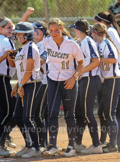 Thumbnail 2 in Santiago @ West Ranch (CIF SS Playoffs) photogallery.