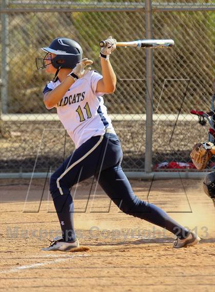 Thumbnail 1 in Santiago @ West Ranch (CIF SS Playoffs) photogallery.