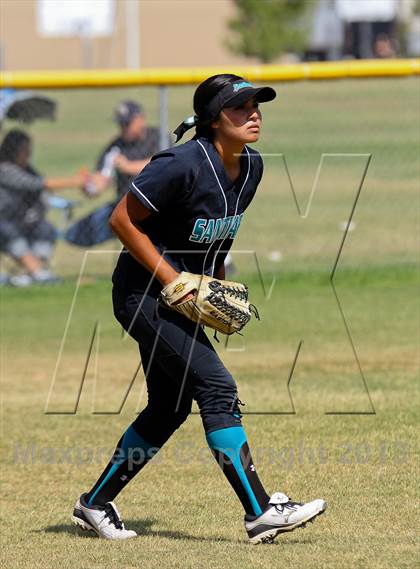 Thumbnail 2 in Santiago @ West Ranch (CIF SS Playoffs) photogallery.