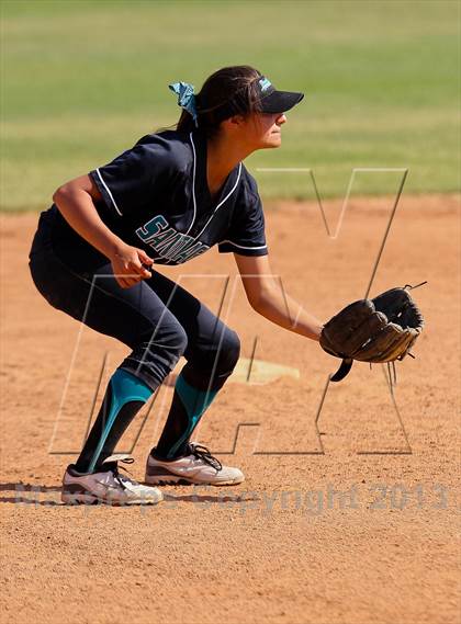 Thumbnail 2 in Santiago @ West Ranch (CIF SS Playoffs) photogallery.