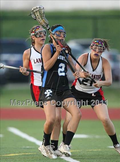 Thumbnail 3 in Frontier vs. Lancaster (Section 6 Class A Semifinal) photogallery.