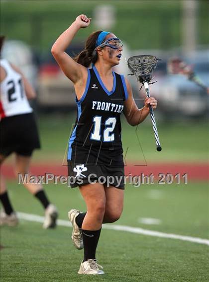 Thumbnail 2 in Frontier vs. Lancaster (Section 6 Class A Semifinal) photogallery.