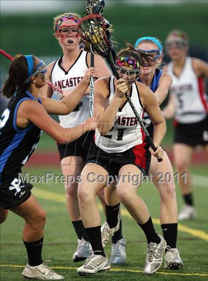 Thumbnail 3 in Frontier vs. Lancaster (Section 6 Class A Semifinal) photogallery.