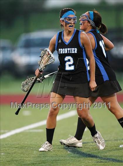 Thumbnail 1 in Frontier vs. Lancaster (Section 6 Class A Semifinal) photogallery.