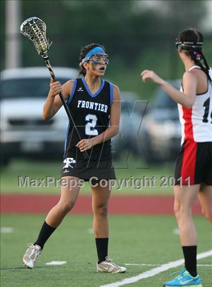 Thumbnail 3 in Frontier vs. Lancaster (Section 6 Class A Semifinal) photogallery.