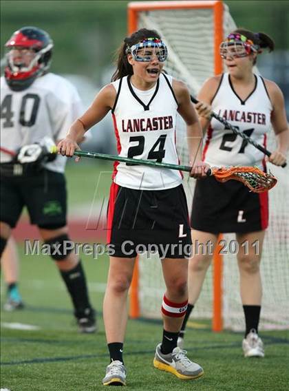 Thumbnail 3 in Frontier vs. Lancaster (Section 6 Class A Semifinal) photogallery.