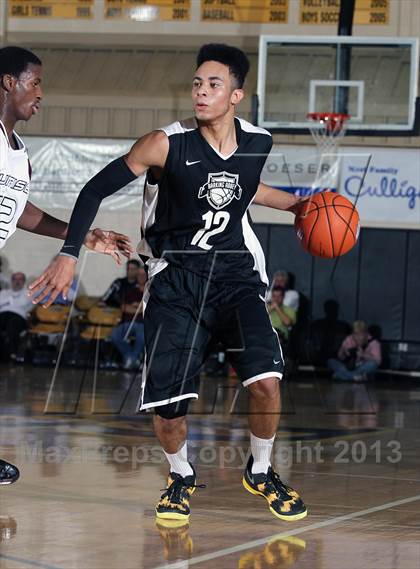 Thumbnail 1 in Sunrise Christian Academy vs. Barking Abbey (London) (City of Palms Classic) photogallery.