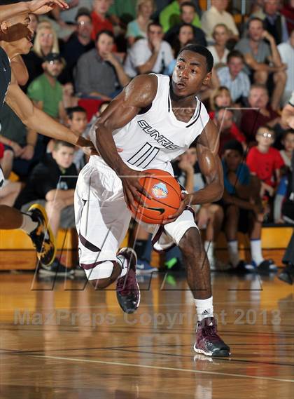 Thumbnail 3 in Sunrise Christian Academy vs. Barking Abbey (London) (City of Palms Classic) photogallery.