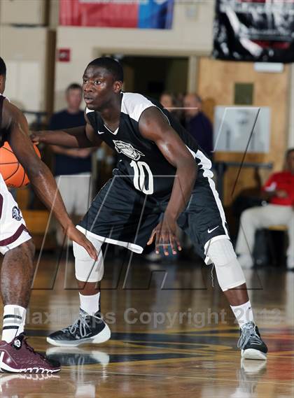 Thumbnail 2 in Sunrise Christian Academy vs. Barking Abbey (London) (City of Palms Classic) photogallery.
