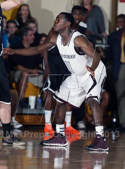 Thumbnail 3 in Sunrise Christian Academy vs. Barking Abbey (London) (City of Palms Classic) photogallery.