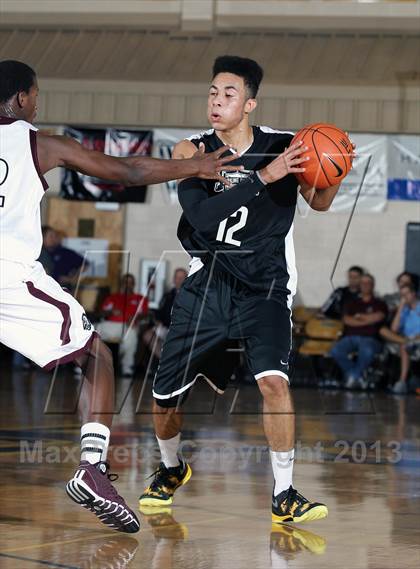 Thumbnail 3 in Sunrise Christian Academy vs. Barking Abbey (London) (City of Palms Classic) photogallery.