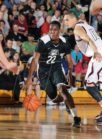 Thumbnail 1 in Sunrise Christian Academy vs. Barking Abbey (London) (City of Palms Classic) photogallery.