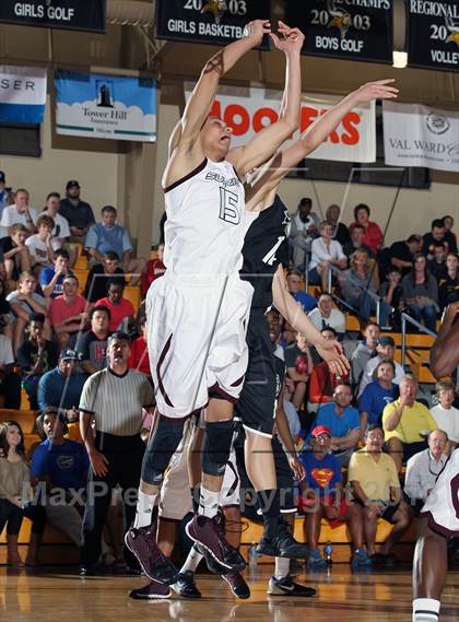 Thumbnail 3 in Sunrise Christian Academy vs. Barking Abbey (London) (City of Palms Classic) photogallery.