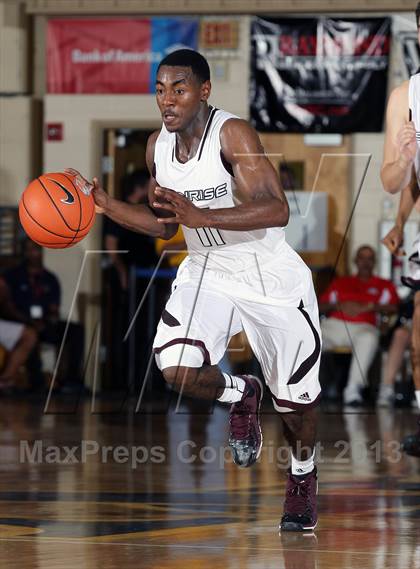 Thumbnail 2 in Sunrise Christian Academy vs. Barking Abbey (London) (City of Palms Classic) photogallery.
