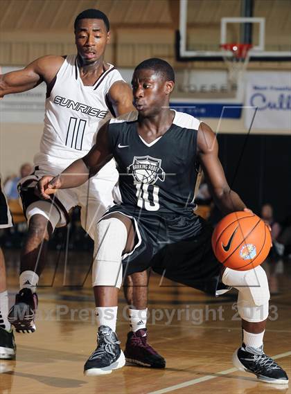 Thumbnail 3 in Sunrise Christian Academy vs. Barking Abbey (London) (City of Palms Classic) photogallery.